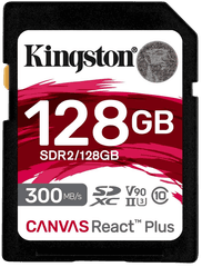 Tarjeta SD Kingston 128GB V90